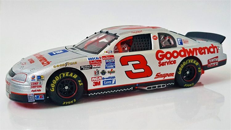 #3 Dale Earnhardt Silver Select 1995 decal AFX Tyco Lifelike 1/64 scale 
